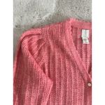 Joie  Women  V-neck Button Closure Wide Sleeve Cardigan Sweater Size M Pink Photo 6