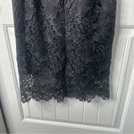 White House | Black Market  black lace‎ sleeveless midi dress size 2 Photo 4