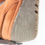 Anthropologie ’s Fly London Suede Yama Rust Orange Ankle Booties Womens 36 US 5.5 Photo 2