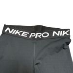 Nike  Dri-Fit Black Stretch Athletic Activewear Large Logo Waistband Performance Photo 3