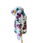 Anthropologie  Rosemarie Hooded Sherpa Jacket Teddy Sweater Floral XS Photo 5
