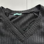 P.S. Kate Black Long Sleeve Top Sz SM Photo 1