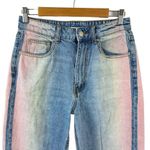 BDG  Urban Outfitters High-Waisted Rainbow Baggy Jeans Denim Ombre 90's Size 28 Photo 4