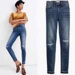Madewell nwt //  9” rip & repair edition jeans Photo 19