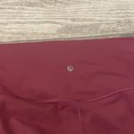 Lululemon  Burgundy cropped Leggings Photo 2