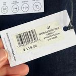 We Wore What Paperbag Straight Ankle Jeans Dark Wash Size 27. NEW Photo 11