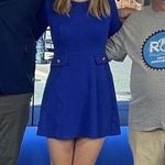 Vince Camuto royal blue mini dress 4 Photo 0