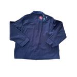 White Stag  Womens Black Long Sleeve Collared Embroidered Jacket Size XL (16/18)‎ Photo 2