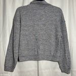 Madewell Women's Rainbow Rib Long Sleeve Textured Turtleneck Mockneck Top Size M Photo 2