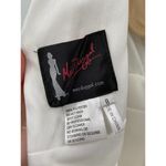 Mac Duggal 12443 White Satin V-Neck Sleeveless Long Formal Gown Size 8 Photo 6