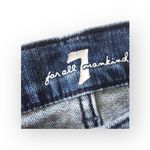 7 For All Mankind new ® ✪ Sequin Squiggle Stretch Straight Leg Denim Jeans ✪ 25 ✪ Photo 9