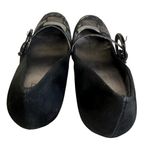 BKE Black Patent Leather Patchwork Buckle 3.5 Inch Heels Womens Shoes 8.5 Photo 12