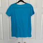 PINK - Victoria's Secret PINK Victoria’s Secret Blue Boyfriend Tee Small Photo 10