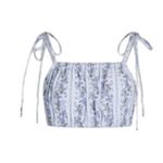 Love Shack Fancy Simpson cropped floral print crepe top M Photo 1