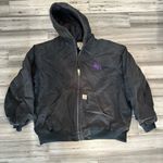 Carhartt black winter coat heavyweight jacket size 3xl Photo 0