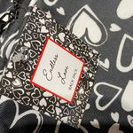 Brighton Endless Love Black white Hearts Backpack NWT Photo 4