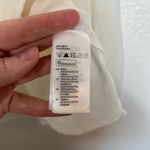 H&M  Women's Lace & Chiffon Coquette Blouse Long Sleeve Size 4 Cream White Photo 9