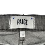 Paige  Designer Jeans Boyfriend Canyon Gray Wash Distressed Stretch Jeans 29 Photo 5