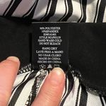 NWT LaLa Muse Women’s Striped Stretchy Pants Q12 Black Size M Photo 5