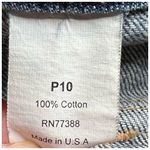 J.Crew  Vintage Light Wash Button Fly Denim Jeans Skirt Sz 10 Petite Photo 6