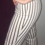 Striped skinny pants White Photo 0