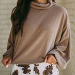 These Three Boutique mocha turtleneck Photo 0