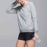 Lululemon Crew Love Pullover Sweater Athletic Yoga Run Reflective Size 4 Photo 0
