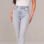Abercrombie & Fitch  curve love ultra high rise 90s straight jean Photo 0