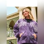 Disney Nwt DisneyParks The Haunted Mansion Tie-Dye Zip Hoodie Photo 4