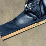 BKE Buckle  Gabby Size 29 Curvy Fit High Rise Crop Capri Blue Jeans ABK972 Photo 7