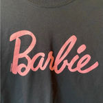 barbie fruit of the loom 100 % cotton black graphic tee , T Shirt Size M Photo 4