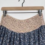 Natural Life  Ditsy Floral Maxi Skirt Boho Patchwork Cottagecore Size Medium Photo 3