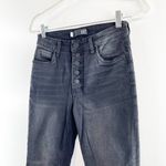 Kut From The Kloth Fab Ab Rachel High Rise Button Fly Mom Jeans Black 0 Photo 7