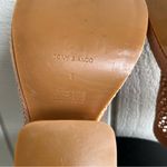 Tony Bianco Matrix Woven Wedge Heel Sandals in Skin Nude Beige Tan Size 8 Photo 7