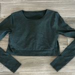 Lululemon EBB to street long sleeve Green Size 12 Photo 0
