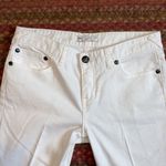 Free Press WHITE  CLASSIC TAPERED ZIPPER ANKLE SKINNY JEANS Photo 1