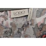 LOGO By Lori Goldstein LOGO Lori Goldstein Layers Printed Tank Top Womens Size S Stretch Multicolor Photo 2