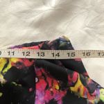 Vince Camuto  Abstract Pink & Purple Floral Mini Skirt Sz4 Photo 3