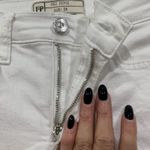 Free People Anthro Sz 24 Jeans High Rise Busted White Distressed Skinny Women’s Photo 5