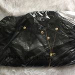 New Look NWT Women's Faux leather Bikers Jacket in Black size Small Photo 11