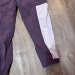 Reebok  Track Pants Purple Jogger Focus Large Windbreaker Wind Photo 3