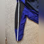 The North Face Blue and Black Hooded Windbreaker Jacket Women's Size Medium Photo 13