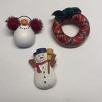 Lot Of 3 Costume Brooch Pin Photo 8