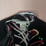 Alberto Makali  Black Multicolor Y2K Artistic Blazer Photo 2