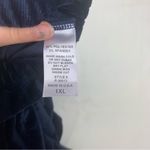 Chatoyant  size 1x blue velour cord flare leg pull on pants dark navy casual lux Photo 3