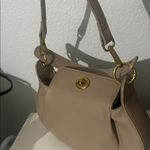 Melie Bianco  Taupe Beige Khaki Crossbody Convertible Purse Photo 2