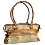 Dooney & Bourke Vintage Top Handle Logo Purse Multi Pocket Photo 2