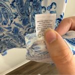 Cabana Life Charleston Sport Tank Dress Blue White Paisley Large Photo 7