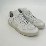 VEJA  x Free People V-12 White Leather Sneakers Casual Athletic size 8/39 Photo 2