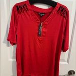 Alison Andrews NWT  caged shoulder top Photo 0